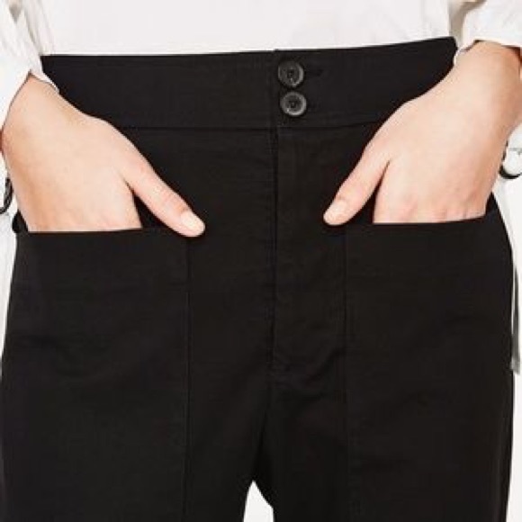 NWT ZARA Black trouser pants - Picture 2 of 8